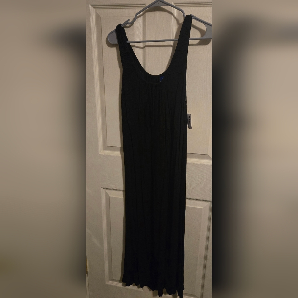 Old Navy Black Maxi Dress